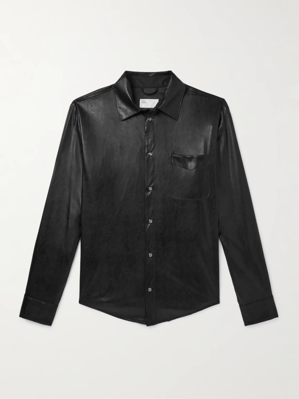 Men's Black Lightweight Shirt Jacket